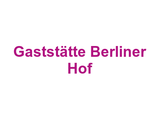 Gaststätte Berliner Hof Logo