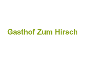 Gasthof Zum Hirsch Logo