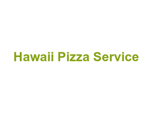 Hawaii Pizza Service Logo