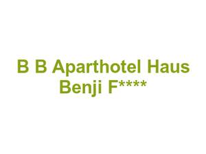 B B Aparthotel Haus Benji F**** Logo