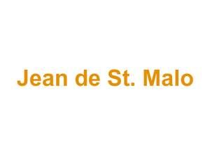 Jean de St. Malo Logo