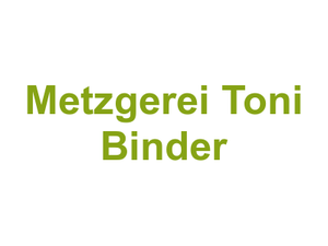 Metzgerei Toni Binder Logo