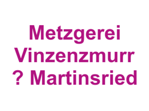 Metzgerei Vinzenzmurr  – Martinsried Logo