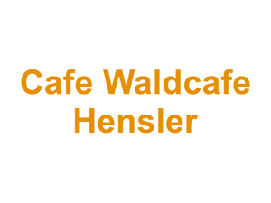 Cafe Waldcafe Hensler Logo
