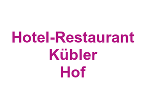 Hotel-Restaurant Kübler Hof Logo