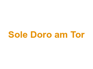 Sole Dor'o am Tor Logo