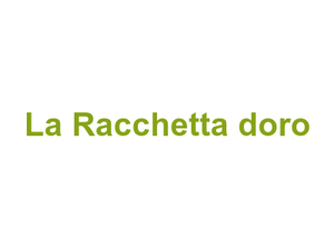 La Racchetta d'oro Logo