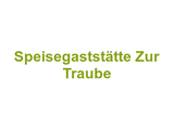 Speisegaststätte Zur Traube Logo