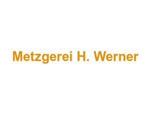 Metzgerei H. Werner Logo