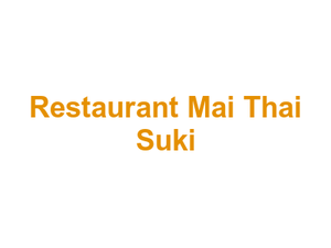 Restaurant Mai Thai Suki Logo