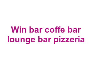 Ristorante l'Aperitivo. Win bar coffe bar lounge bar pizzeria Logo