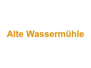 Alte Wassermühle Logo