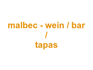 malbec - wein / bar / tapas Logo