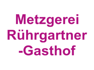 Metzgerei Rührgartner -Gasthof Logo