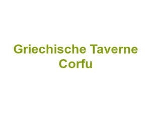 Griechische Taverne Corfu Logo