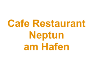 Cafe Restaurant Neptun am Hafen Logo