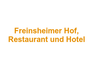Freinsheimer Hof, Restaurant und Hotel Logo