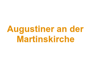 Augustiner an der Martinskirche Logo