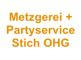 Metzgerei + Partyservice Stich OHG Logo
