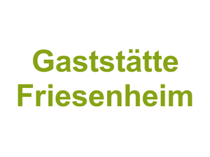 Gaststätte Friesenheim Logo