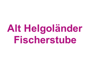 Alt Helgoländer Fischerstube Logo