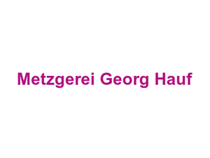 Metzgerei Georg Hauf Logo