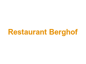 Restaurant Berghof Logo