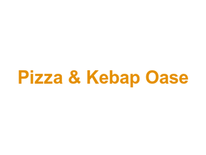 Pizza & Kebap Oase Logo