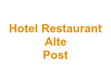 Hotel Restaurant Alte Post Logo