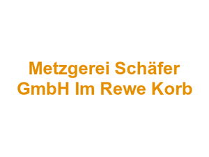 Metzgerei Schäfer  GmbH Im Rewe Korb Logo