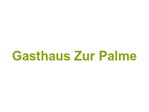 Gasthaus Zur Palme Logo