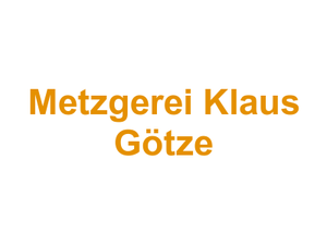 Metzgerei Klaus Götze Logo