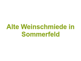 Alte Weinschmiede in Sommerfeld Logo