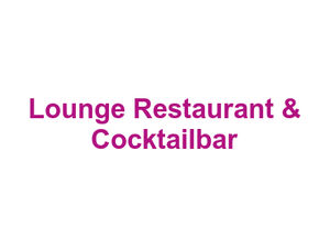 Lounge Restaurant & Cocktailbar Logo
