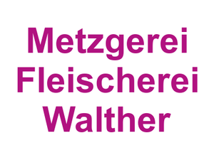 Metzgerei Fleischerei Walther Logo