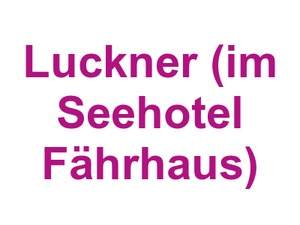 Restaurant "Graf Luckner" (im Seehotel Fährhaus) Logo