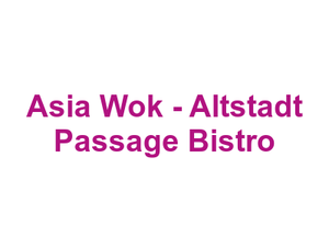 Asia Wok - Altstadt Passage Bistro Logo