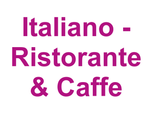 Italiano - Ristorante & Caffe Logo