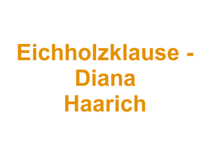Eichholzklause - Diana Haarich Logo