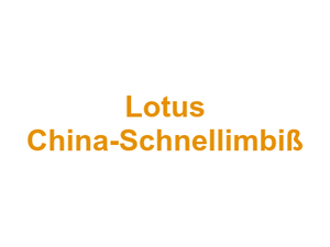 Lotus China-Schnellimbiß Logo