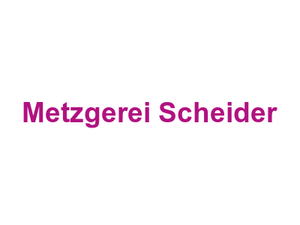 Metzgerei Scheider Logo