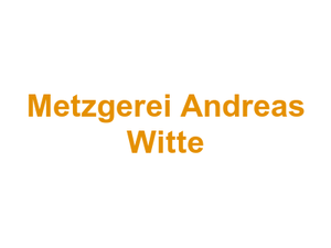 Metzgerei Andreas Witte Logo