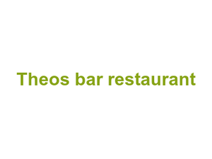 Theos bar restaurant Logo