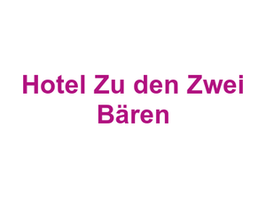 Hotel Zu den Zwei Bären Logo