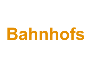 Bahnhofs Logo