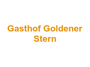 Gasthof Goldener Stern Logo