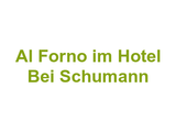 Italienisches Restaurant "Al Forno" im Hotel "Bei Schumann" Logo