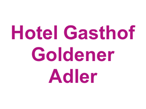 Hotel Gasthof Goldener Adler Logo