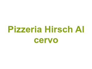 Pizzeria Hirsch Al cervo Logo