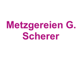 Metzgereien G. Scherer Logo